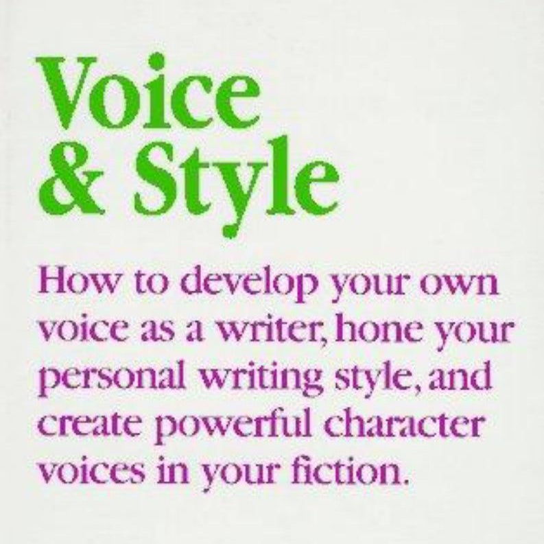 Voice and Style