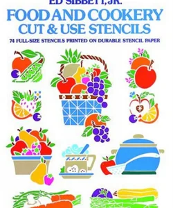 Food and Cookery Cut and Use Stencils