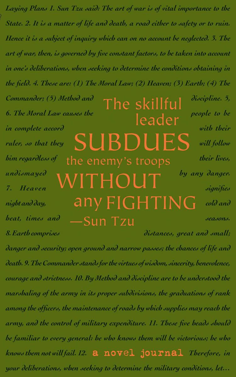 A Novel Journal: the Art of War (Compact)