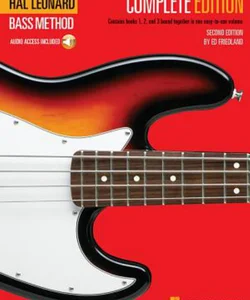 Hal Leonard Bass Method - Complete Edition: Books 1, 2 and 3 Bound Together in One Easy-To-Use Volume! (Bk/Online Audio)