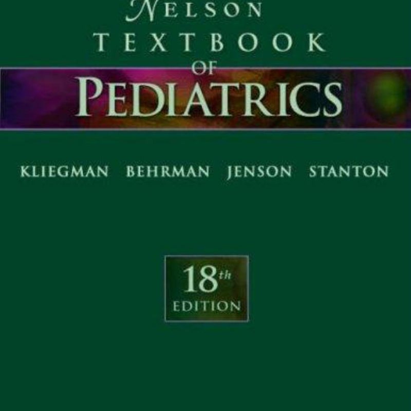 nelson textbook of pediatrics index