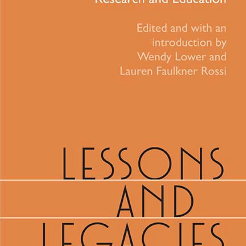 Lessons and Legacies XII