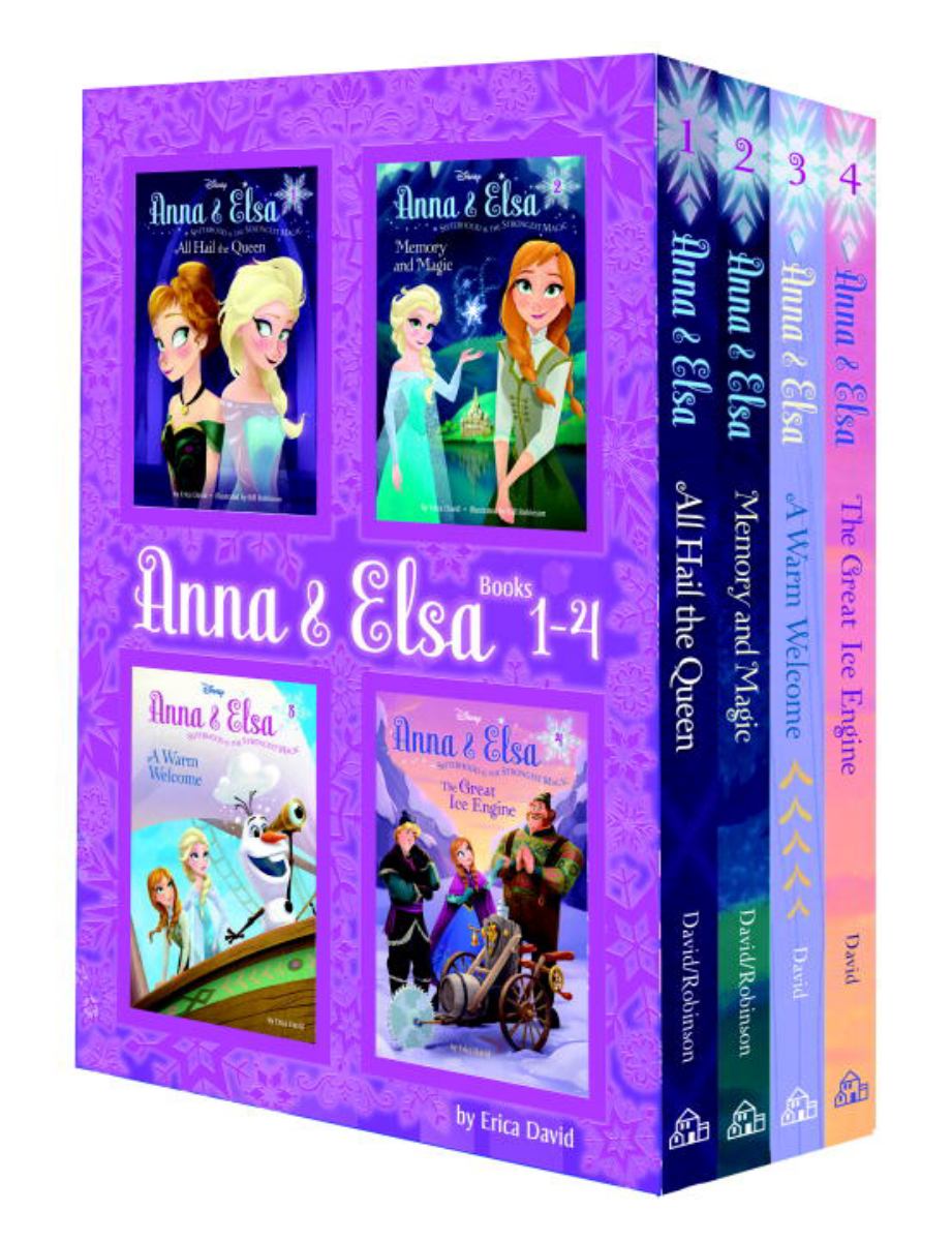 Anna and Elsa: Books 1-4 (Disney Frozen)