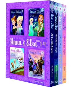 Anna and Elsa: Books 1-4 (Disney Frozen)