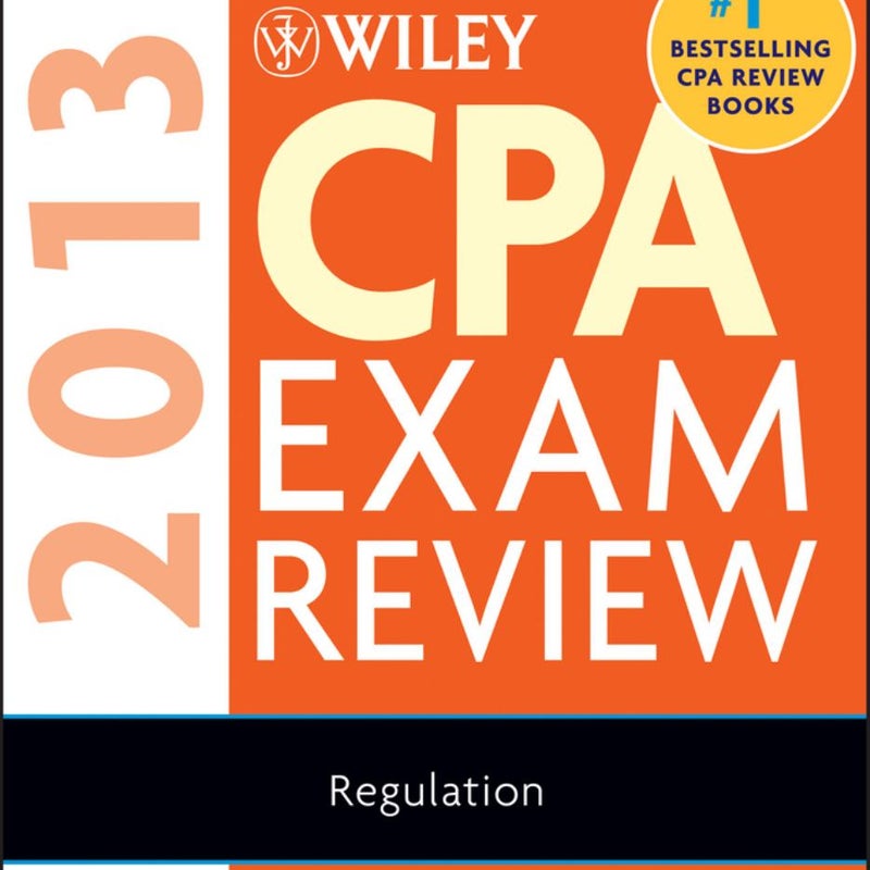 Wiley CPA Exam Review 2013