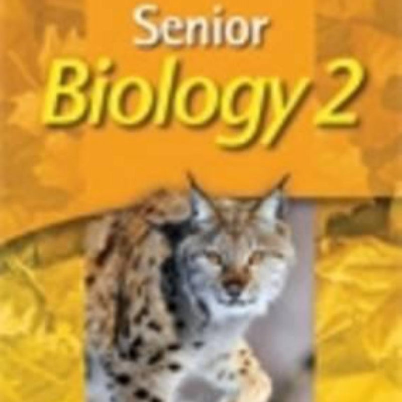 Senior Biology 2 2011 Student Workbook