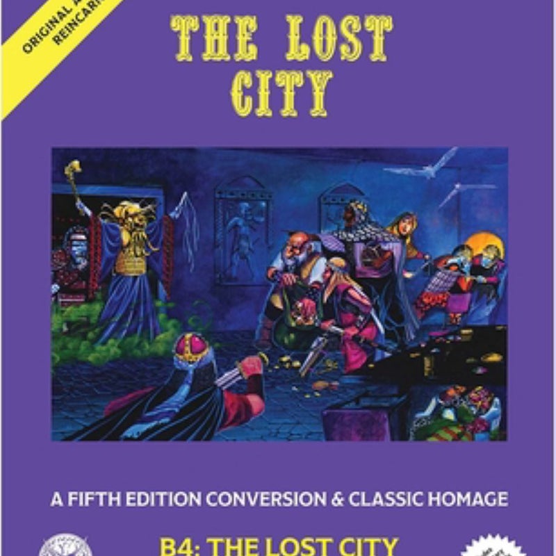 Original Adventures Reincarnated #4 - the Lost City