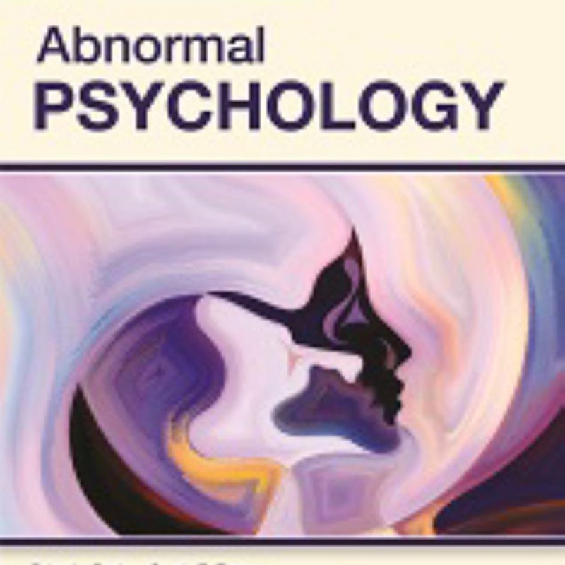 ABNORMAL PSYCHOLOGY, Second Edition (Paperback-B/W)