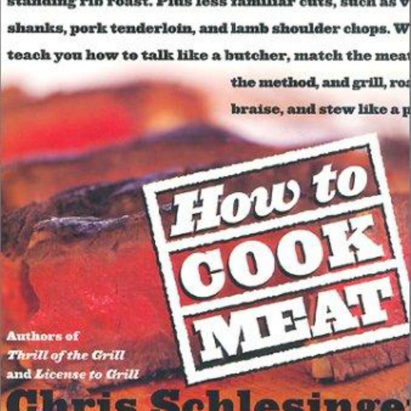 How to Cook Meat