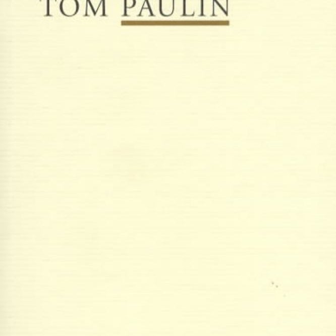Poet to Poet Thomas Hardy Poems Selected by Tom Paulin