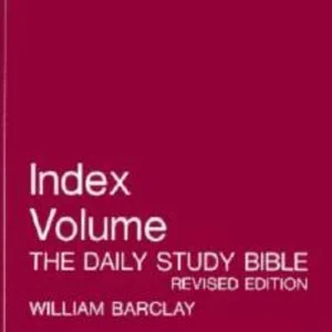 Daily Study Bible Index Volume