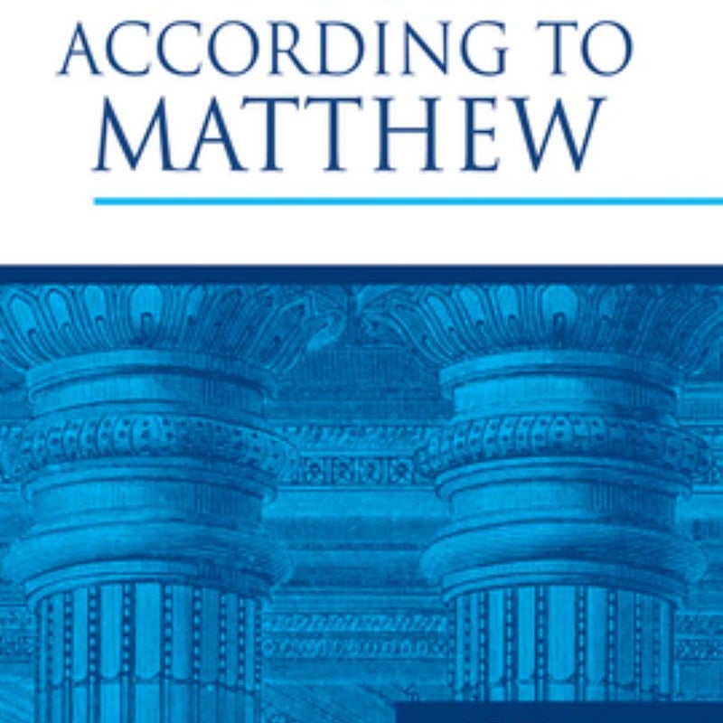 The Gospel According to Matthew