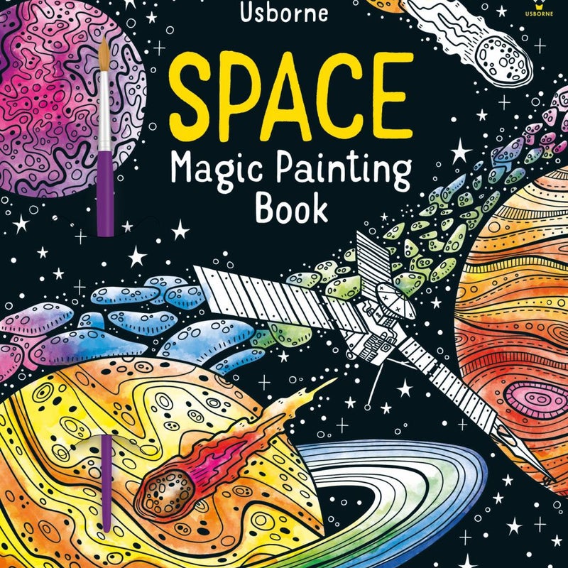 Space Magic Painting Book