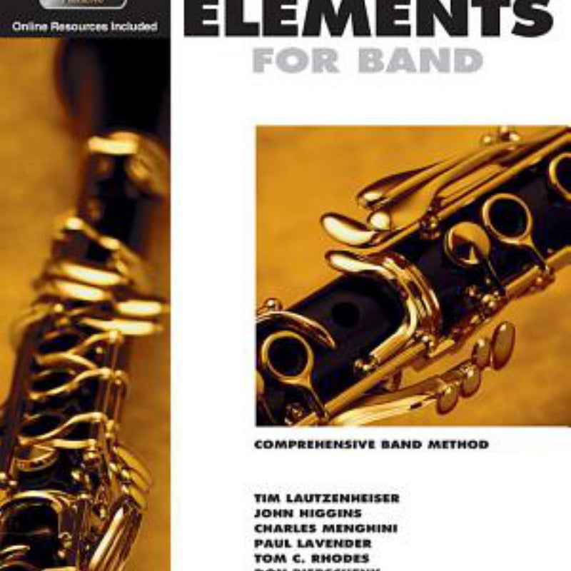 Essential Elements for Band - Bb Clarinet Book 1 with EEi (Book/Media Online)