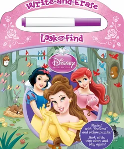 Disney Princess: Write-And-Erase Look and Find