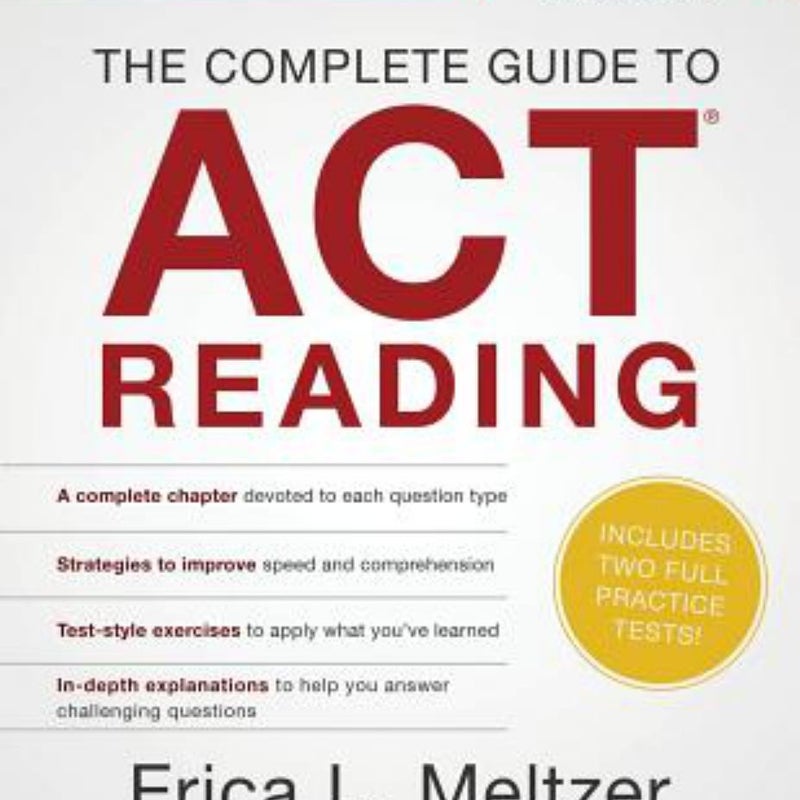 The Complete Guide to ACT Reading, 2nd Edition