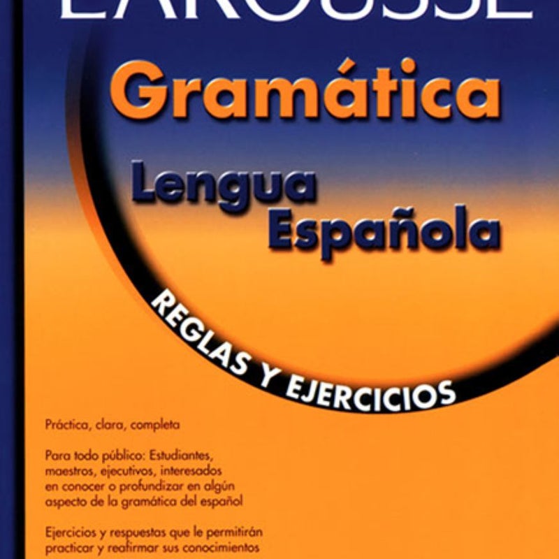 Gramatica Lengua Espanola