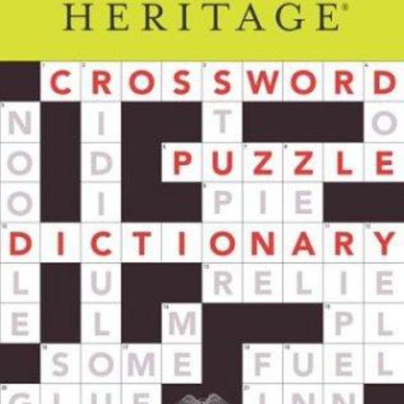 The American Heritage Crossword Puzzle Dictionary