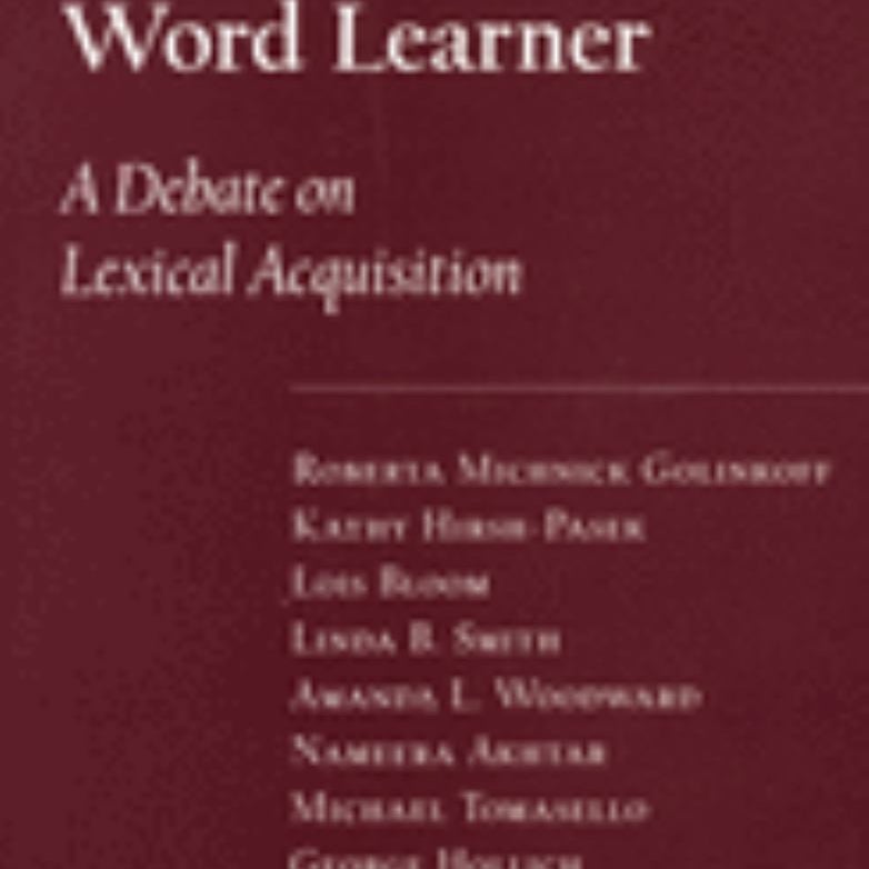 Becoming a Word Learner