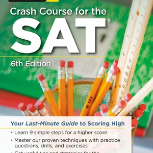 Crash Course for the SAT, 6th Edition