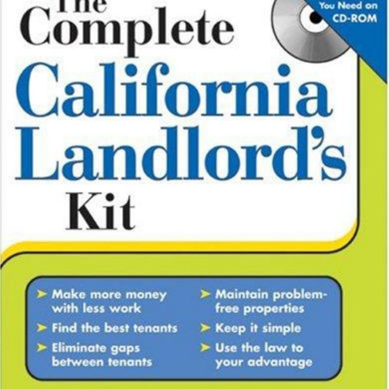 The Complete California Landlord's Kit