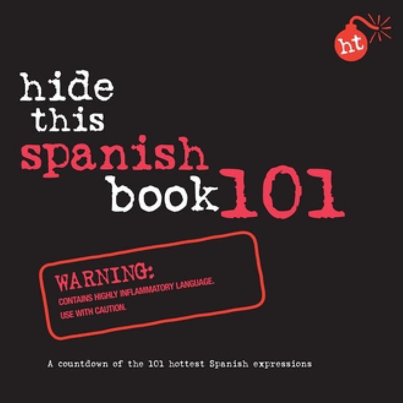 Hide This Spanish Book 101