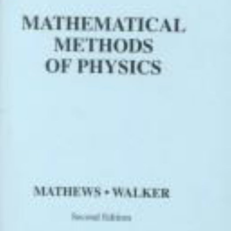 Mathematical Methods of Physics