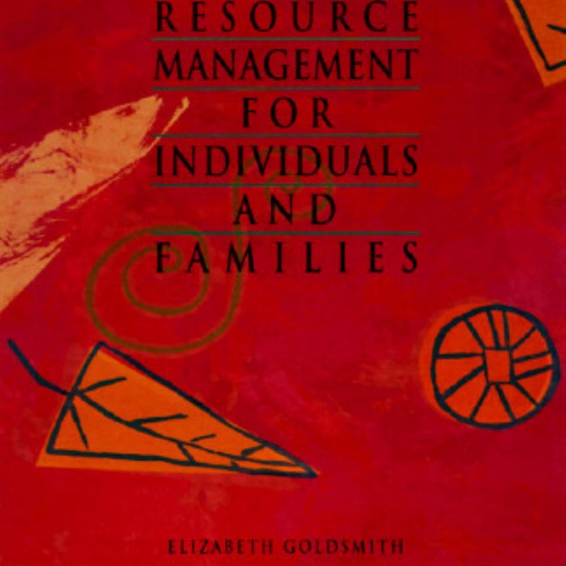 Resource Management for Individuals and Families