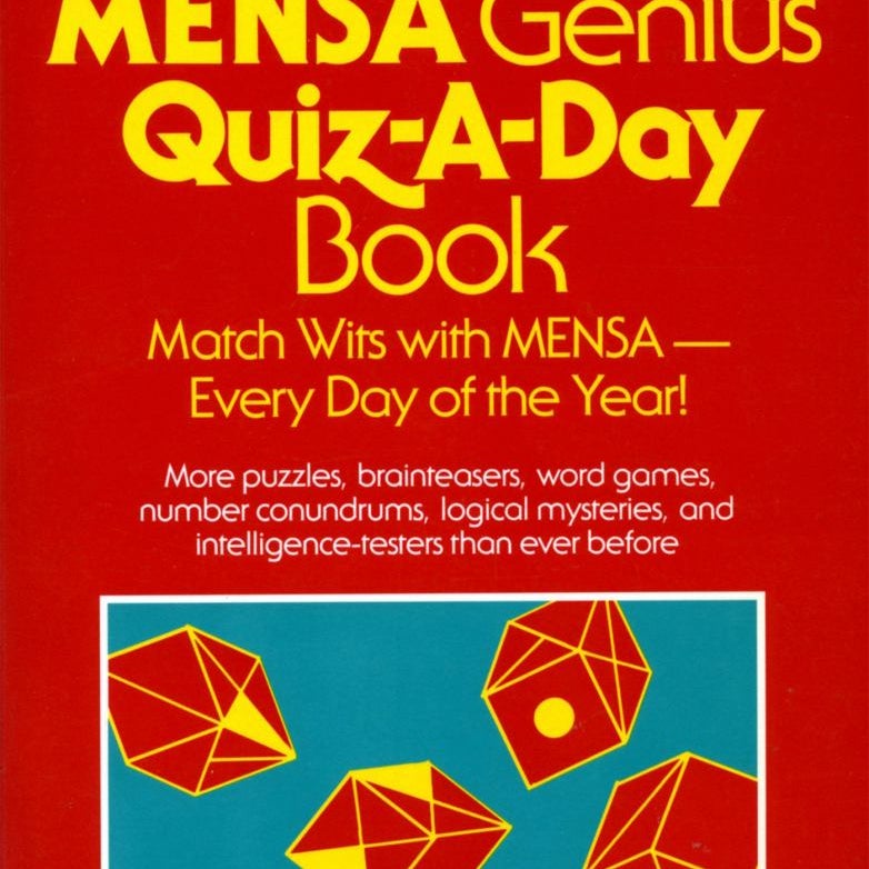 The Mensa Genius Quiz-A-day Book