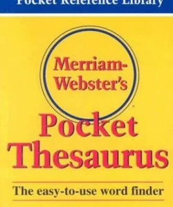 Merriam-Webster's Pocket Thesaurus