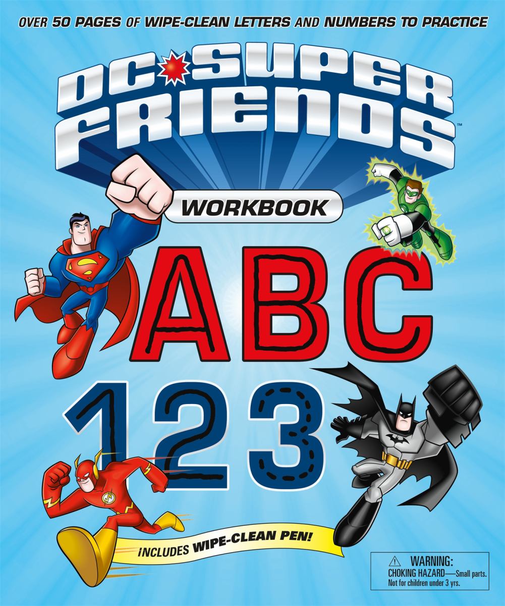 DC Super Friends Workbook ABC 123