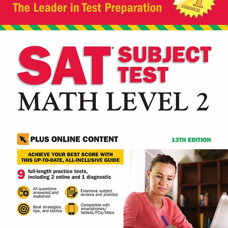 SAT Subject Test: Math Level 2 with Online Tests