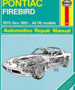 Pontiac Firebird V8, 1970-1981