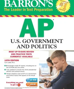 Barron's AP U. S. Government and Politics with CD-ROM