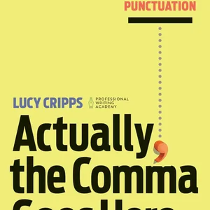 Actually, the Comma Goes Here