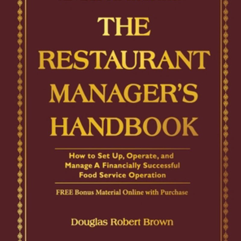 The Restaurant Manager's Handbook