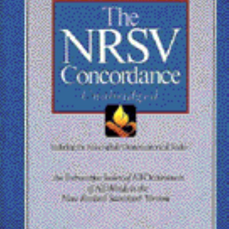 The NRSV Concordance