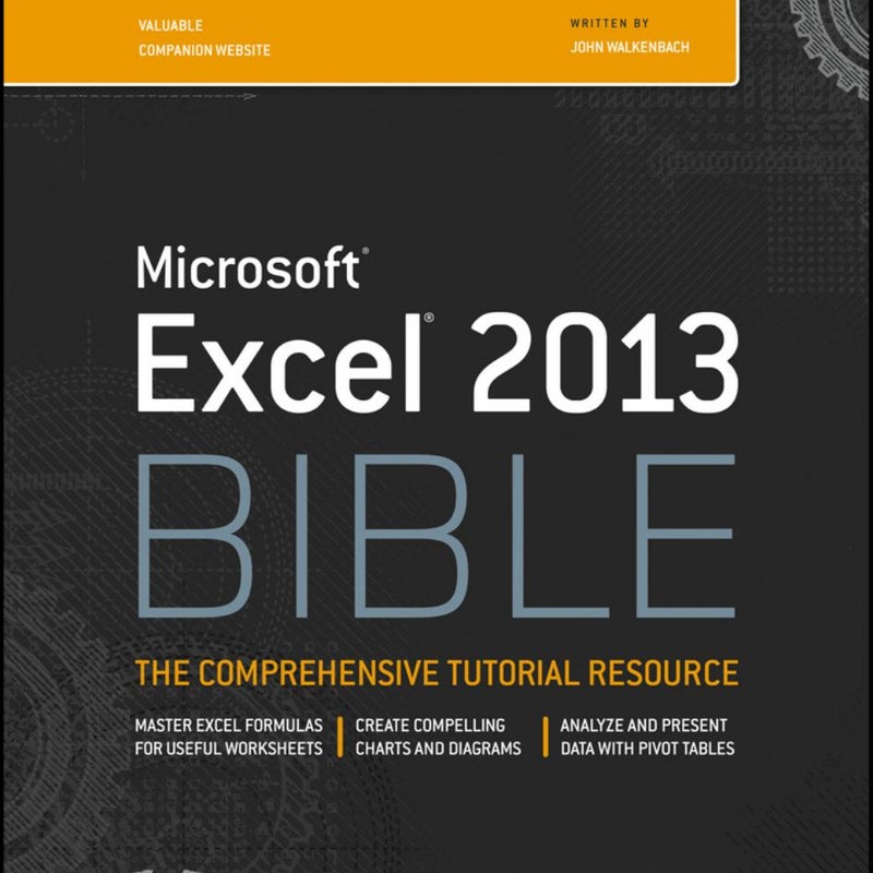 Excel 2013 Bible