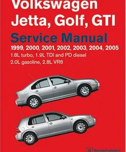 Volkswagen Jetta, Golf, GTI Service Manual