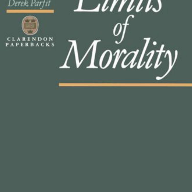 The Limits of Morality