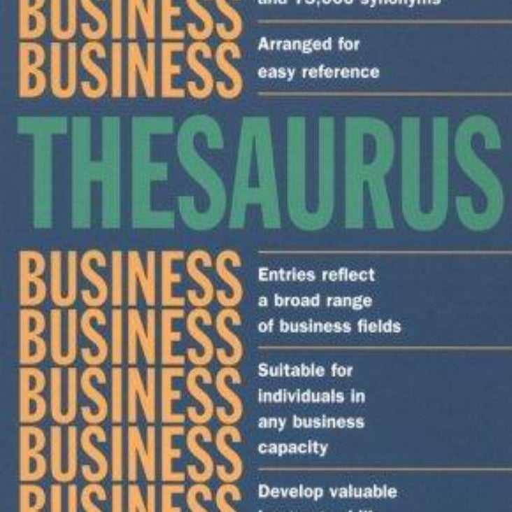 Barron's Business Thesaurus