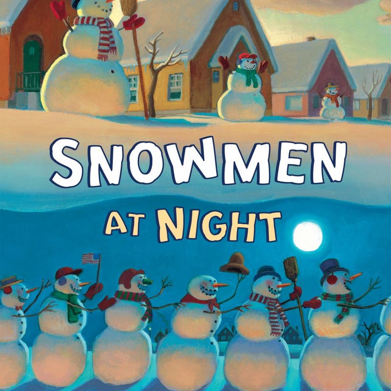 Snowmen at Night Lap Board Book