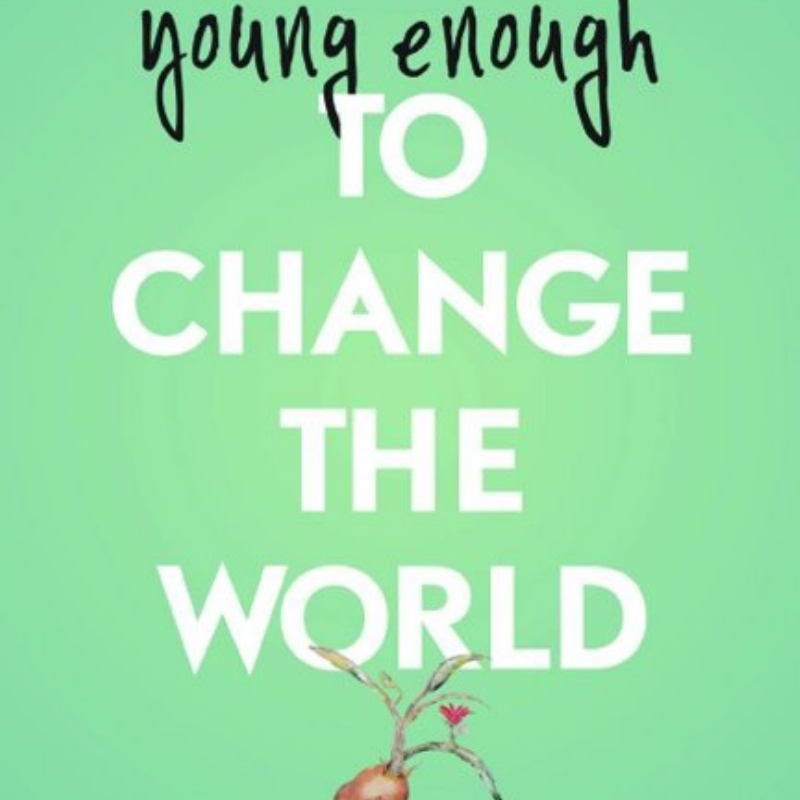 Young Enough to Change the World