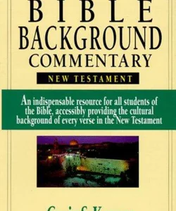 The IVP Bible Background Commentary