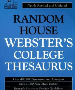 Random House Webster's College Thesaurus