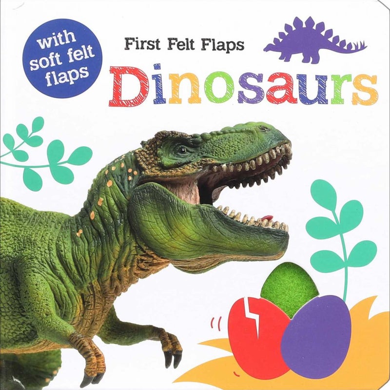 First Felt Flaps: Dinosaurs!