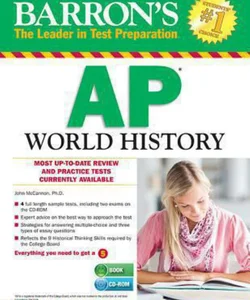 Barron's AP World History with CD-ROM, 6th Edition