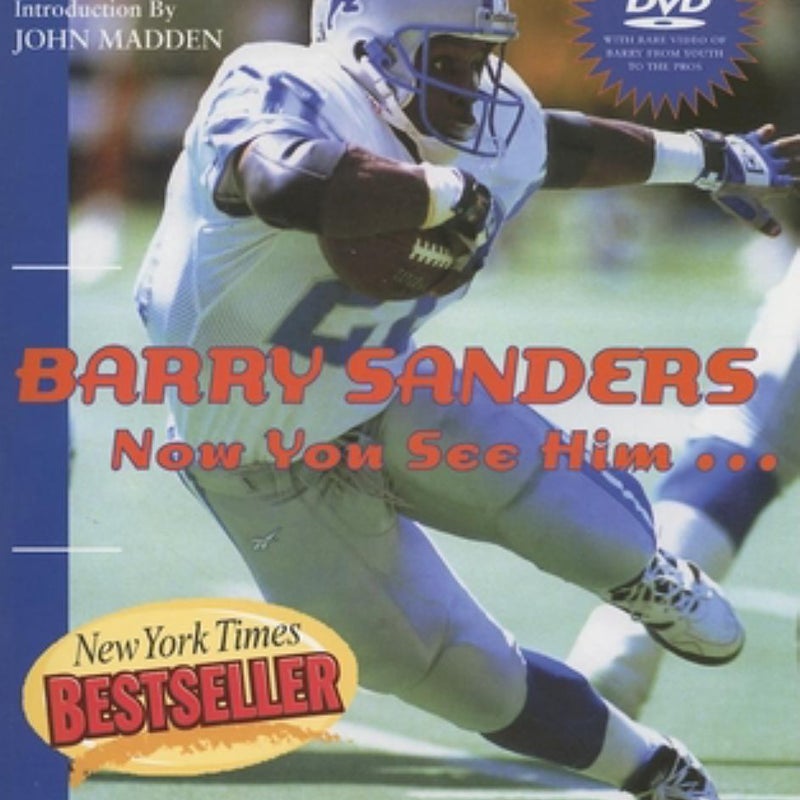 Barry Sanders Now You See Him...