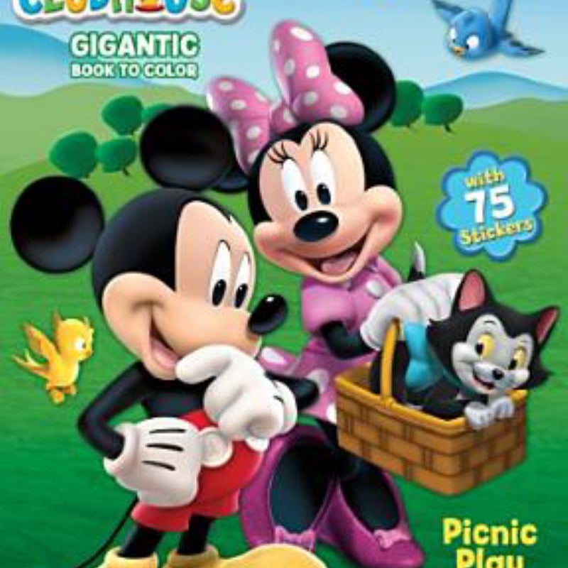 Mickey Mouse Clubhouse Gigantic Book to Color