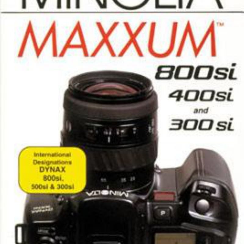 Minolta MAXXUM 800si/400si/300si
